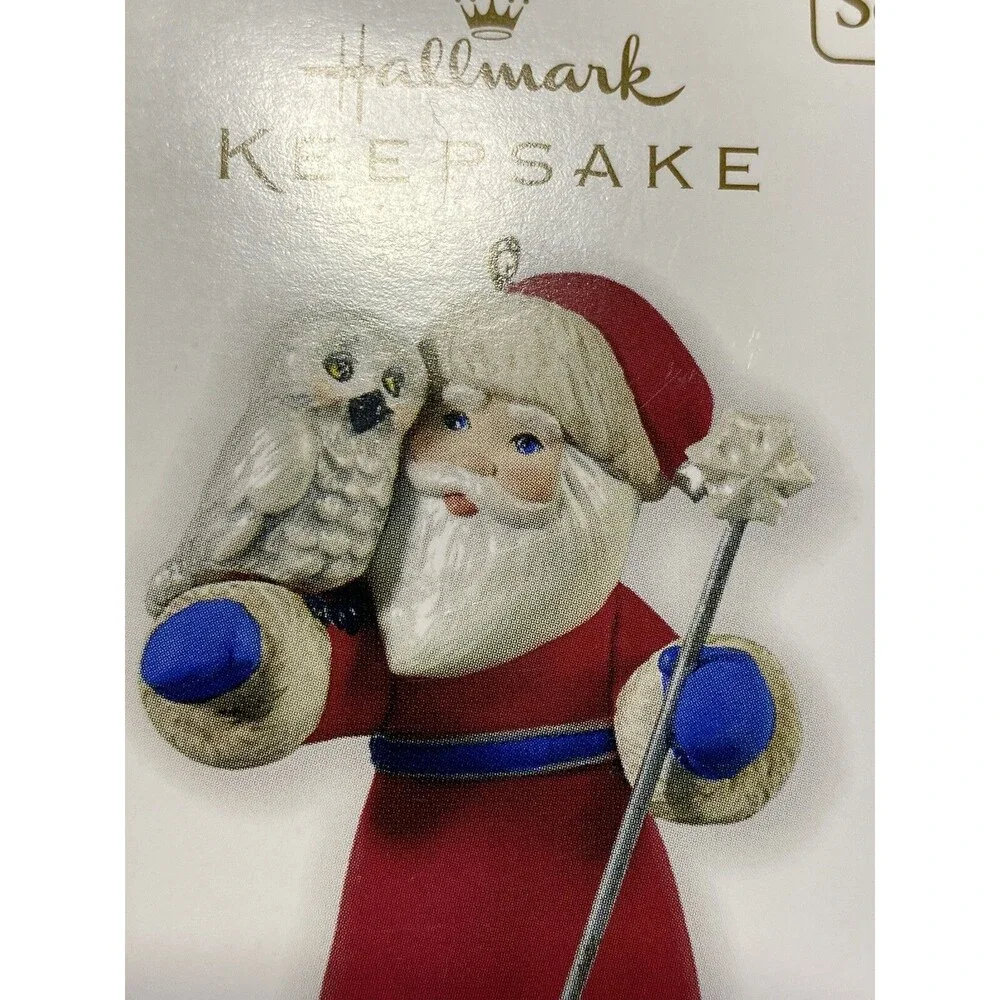 2011 Hallmark Keepsake Ornament 3rd in A Visit From Santa Series Owl
